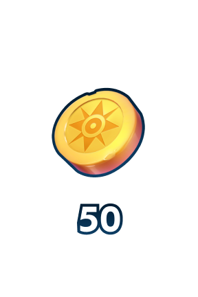 Acumula 50 monedas