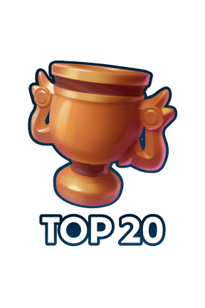 Finaliza en el TOP 20 en un torneo