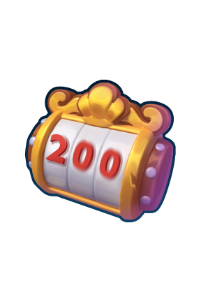 Réalisez 200 spins en une seule session de jeu