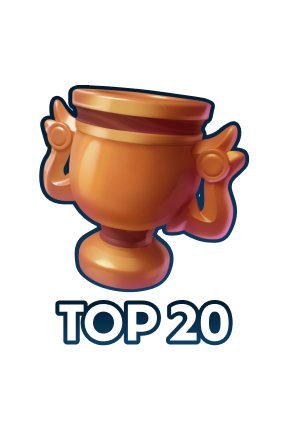 Umístěte v TOP 20 v turnaji