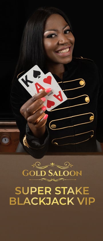 Gold Saloon Super Stake Blackjack